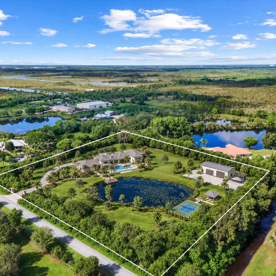 Jupiter Farms land listing with AI renderings, image 1 of 4