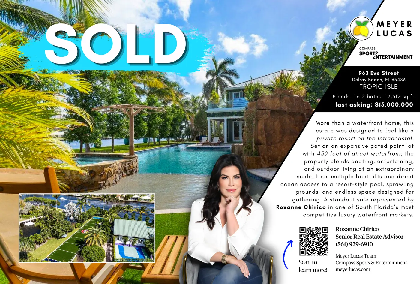 Just sold mailer, front
